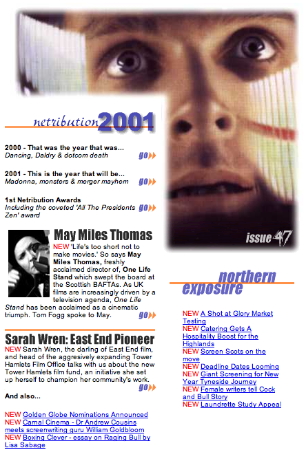 Cover of Netribution Issue 62.